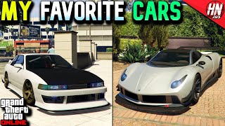 My Top 10 Favorite Cars In GTA Online Right Now [upl. by Cianca341]