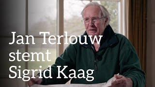 D66 – Jan Terlouw stemt Sigrid Kaag [upl. by Leahplar31]