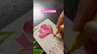 How to make mini calendar at home shorts diy calendar [upl. by Eirak]