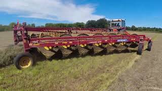 New Holland Rhino And Sitrex Rake Review Duravee RDF MKE [upl. by Etnemelc666]