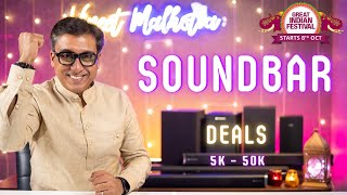 Soundbar Jhakaas Deals  Best Soundbar 2023  Great Indian Festival Sale [upl. by Saidel380]