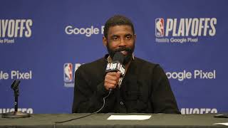 Dalllas Mavericks Kyrie Irving Postgame Interview vs LA Clippers Game 4 [upl. by Rinum]