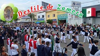 El Desfile de Zamora Michoacán por el 214 Aniversario de la Independencia [upl. by Enyaw595]