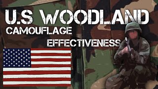 US M81 Woodland Camouflage Effectivness [upl. by Adnahsal]