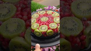 Jelly cake youtubeshorts fruit jelly shorts viral trending recipe food cake youtube yt [upl. by Bramwell]