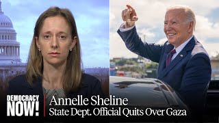 I Could Not Stay Silent Annelle Sheline Resigns from State Dept over US Gaza Policy [upl. by Archibaldo]