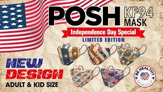 POSH KF94 Independence Day Special Design [upl. by Rothberg]