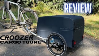 Croozer Cargo Tuure 2024 im Test  Lastenanhänger statt Lastenrad [upl. by Line]