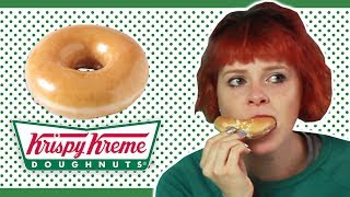 Irish People Try Krispy Kreme Donuts For The First Time [upl. by Yhtac]