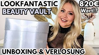 OMG 😍 LOOKFANTASTIC BEAUTY VAULT 2024  UNBOXING amp VERLOSUNG [upl. by Renita]