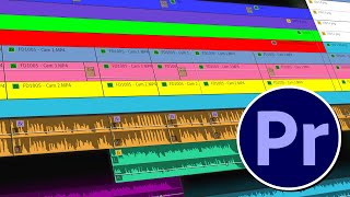 How to Color Code Clips in Premiere Pro 2024 [upl. by Herzog]