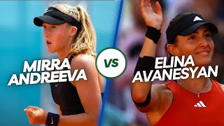 Mirra Andreeva vs Elina Avanesyan Iasi WTA Final Prediction [upl. by Wendt]