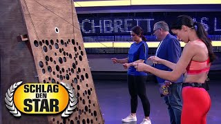 Mit einer Kugel zu 100000 Euro  Rebecca Mir vs Nilam Farooq  Stechen  Schlag den Star [upl. by Lebezej]