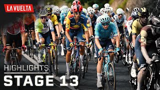 Vuelta a España 2024 Stage 13  EXTENDED HIGHLIGHTS  8302024  Cycling on NBC Sports [upl. by Leba]