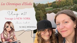 Vlog 21  Voyage à NewYork  Jour 3 et 4 19 et 20112024 [upl. by Bedwell618]