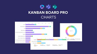 Charts in Virto Kanban Board for Office 365 and MS Teams [upl. by Jobi]