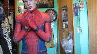 Civil War Spiderman Costume by zentaizone Review [upl. by Samp]