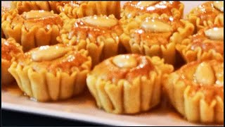 Recette Dziriettes aux amandes la plus sublime des pâtisseries Algériennes pour les belles tables [upl. by Nomael]