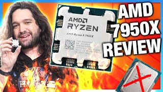 95°C is Now Normal AMD Ryzen 9 7950X CPU Review amp Benchmarks [upl. by Corinne129]