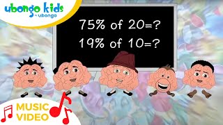 Grow your brain  Music Video  Lets Learn together  Ubongo Kids [upl. by Saimerej]