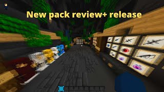 New texture pack release  Java and MCBEMCPE Fixed for 120 [upl. by Nehttam]