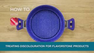 How To  Treating Discoloured FlavorStone Pans [upl. by Airtened608]