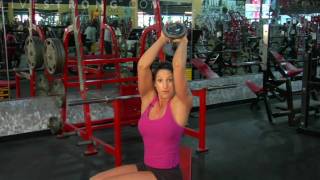 How to Do Triceps Dumbbell Extensions [upl. by Gui]