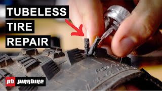 3 Quick amp Easy Ways To Repair A Tubeless Tire  PB Tech Tuesdays [upl. by Asquith850]