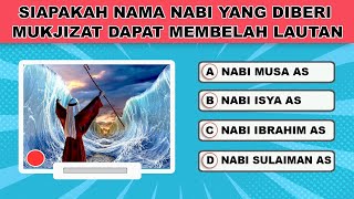 🛑 KUIS NABI DAN RASUL  QUIZ KISAH SEJARAH NABI [upl. by Ireg295]