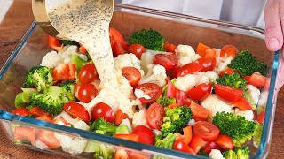 It’s so delicious that I make it almost every day Healthy broccoli and cauliflower recipe [upl. by Fisken993]