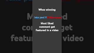 Whos winning miketyson jakepaul loganpaul prime boxing [upl. by Winson]