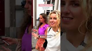 VIRAL FOOD snacks TESTEN in DEN BOSCH 🍩  Bossche bol worstenbroodje 🌭  Travelling Sisters [upl. by Louisette]