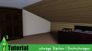 Tutorial Schräge Dächer  Dachschrägen [upl. by Mloc]