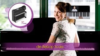 Jazz Piano für Anfänger  Die Bebop Scale  Jazz Tonleitern am Klavier [upl. by Marron]