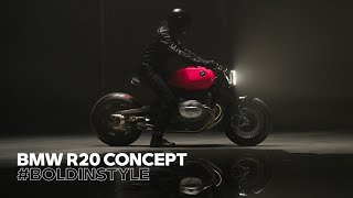 The new BMW R20 concept  BoldInStyle [upl. by Junia908]