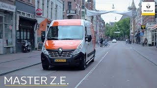 De Renault Master ZE  Eduard Veen over elektrische bedrijfswagens [upl. by Marten]