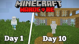 Can i survive in minecraft hardcore minecraft [upl. by Marielle]