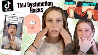 Testing TikTok TMJ Dysfunction Hacks  better than I thought [upl. by Stringer]