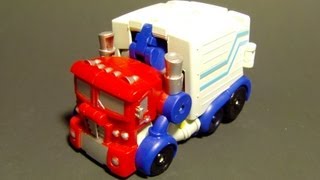 FUNNY TOYS KO MICKEY MOUSE OPTIMUS PRIME TOY REVIEW [upl. by Elmina530]