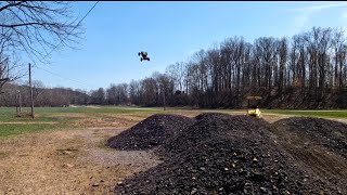 “ Lawn Dart” Arrma Big Rock 6s gets HAMMERED [upl. by Wickman830]