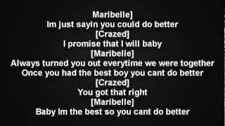 Lil Crazed and Maribelle Anes  Marvins Room Lyrics [upl. by Billi]