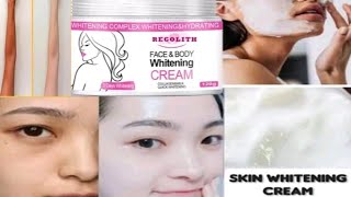 Meesho REGOLITH FACE amp BODY WHITENING CREAM skin Moisturising cream Review [upl. by Sirap141]