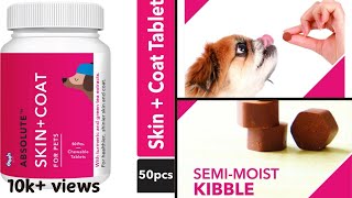 Drools Skin Coat Tablets  Dog skin problem  Dog Suppliments in Hindi dog skincare [upl. by Anirpas343]