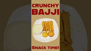 Craving Evening Snacks Try This Crispy Bajji shorts bajji rawbananarecipe [upl. by Seka]