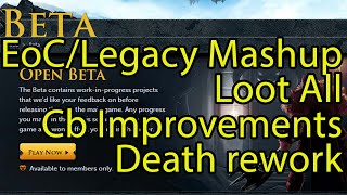 EoCLegacy Mashup  Death Rework  Loot All  Beta Update [upl. by Domash]