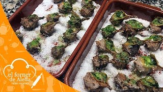 Cañaillas con salsa de mantequilla [upl. by Anevad]