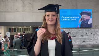 The impact of degree apprenticeships in one word  Graduation 2024 [upl. by Mirella645]