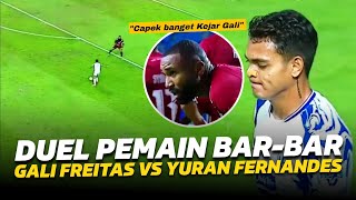 Pergerakan licin Seperti Belut  Momen Gali Freitas Buat Yuran Kelabakan Di Laga Vs PSM Makassar [upl. by Esenahs]