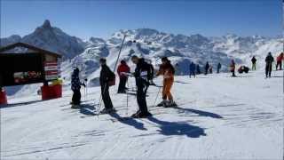 To the top of the Saulire MeribelCourchevel [upl. by Vedis]