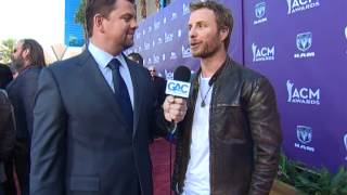 Dierks Bentley Red Carpet Interview ACM Awards 2012 [upl. by Lorry]